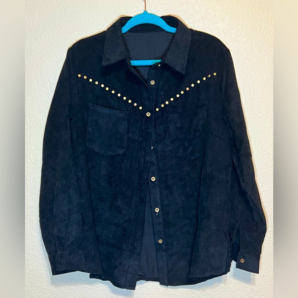 Western Corduroy Button up